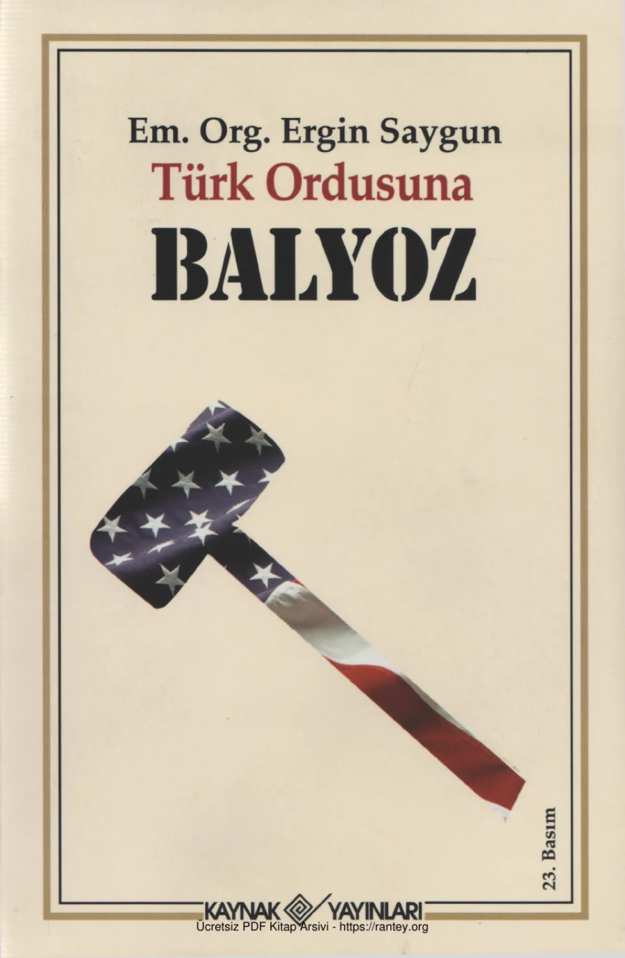 Türk Ordusuna Balyoz kapak görseli