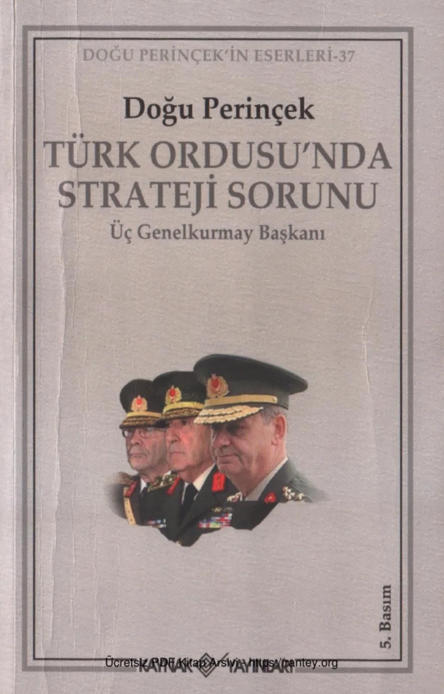 Türk Ordusunda Strateji Sorunu kapak görseli