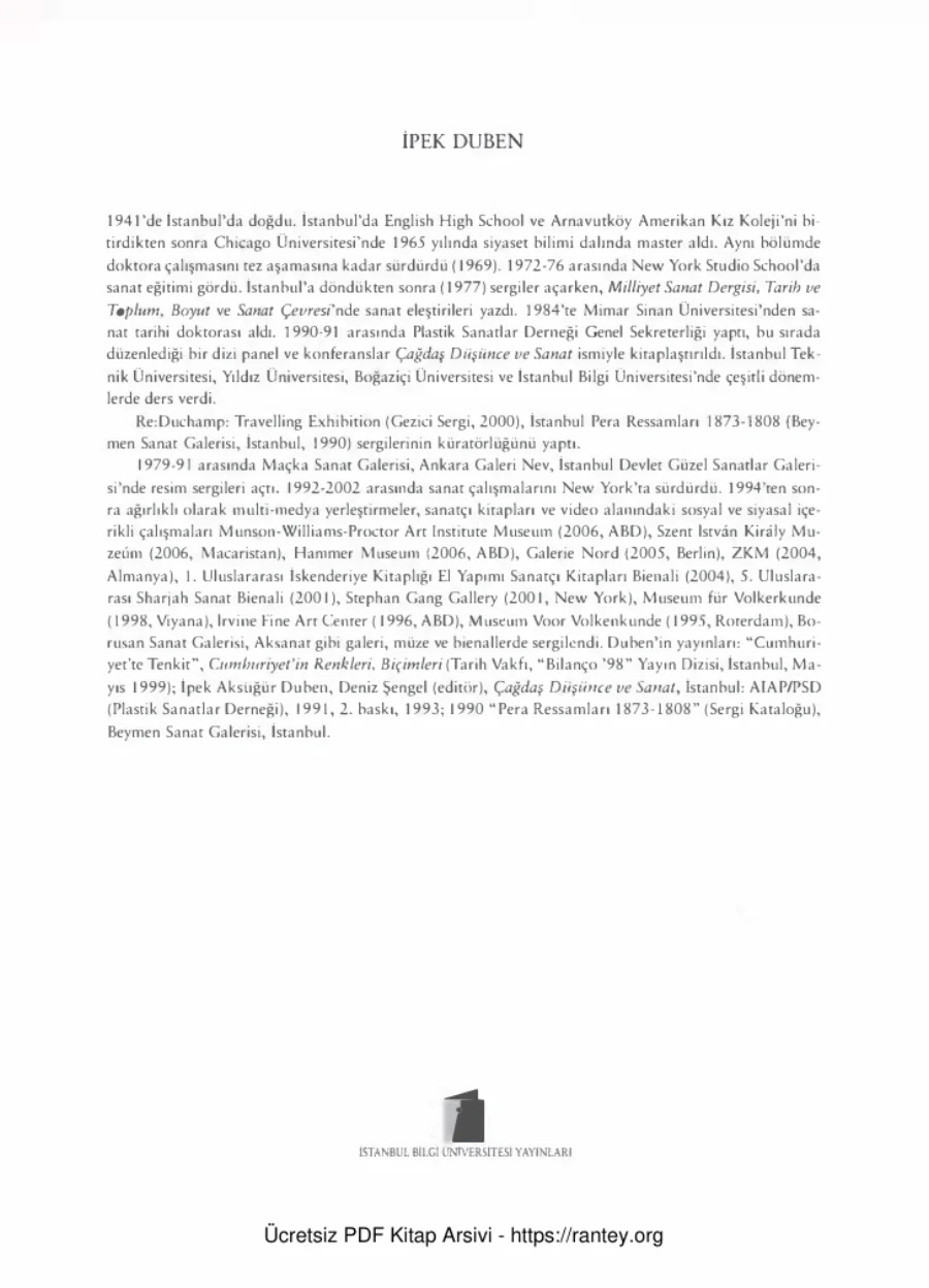Türk Resmi ve Eleştirisi 1880 1950 İstanbul Bilgi Üniversitesi Yayınları kapak görseli