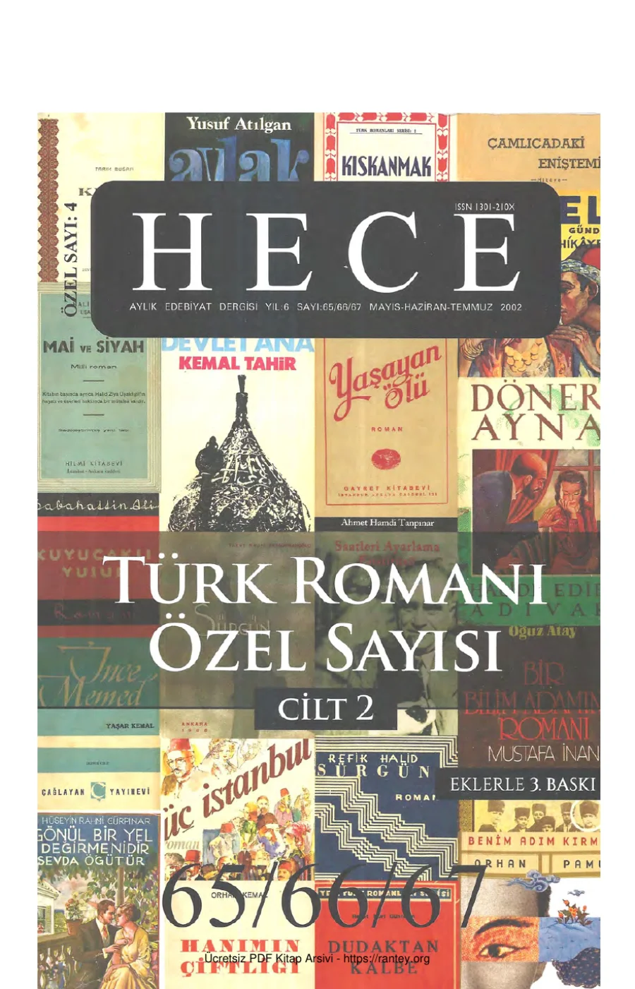 Türk Romanı Özel Sayısı Cilt 2 kapak görseli