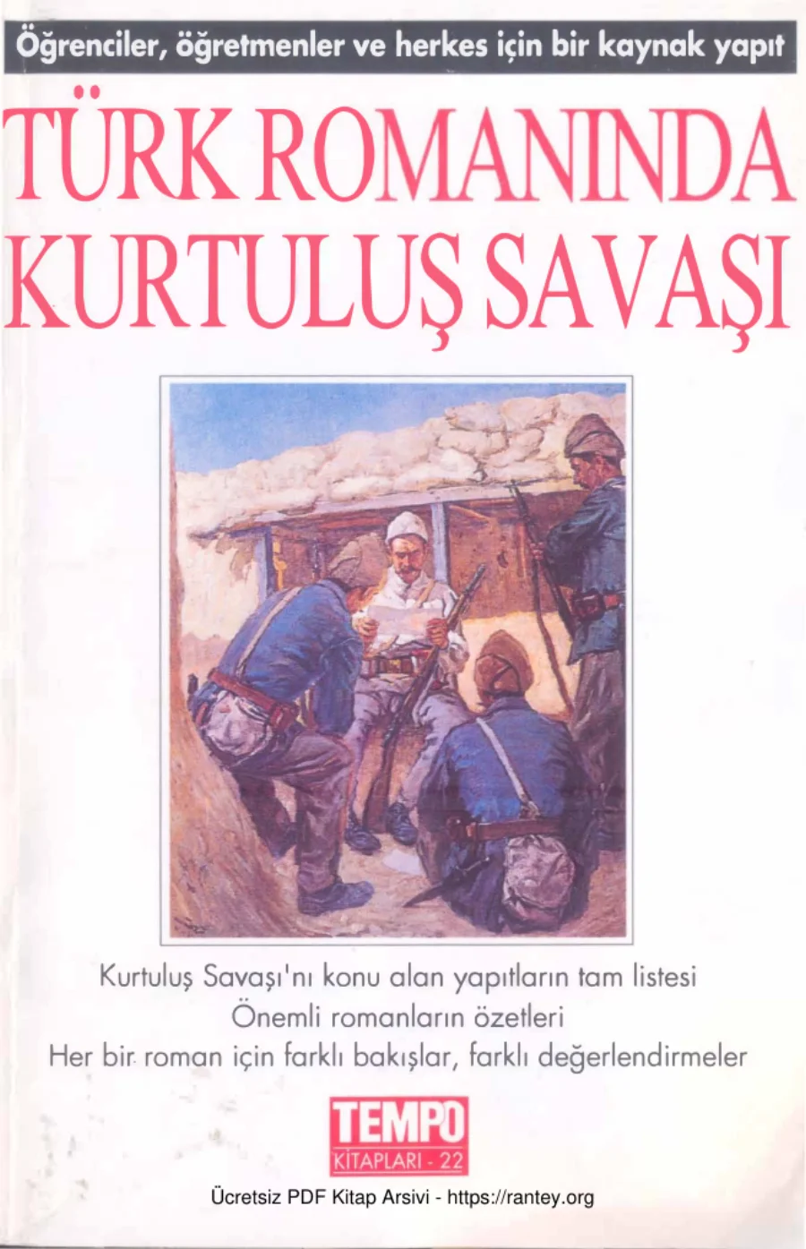 Türk Romanında Kurtuluş Savaşı kapak görseli