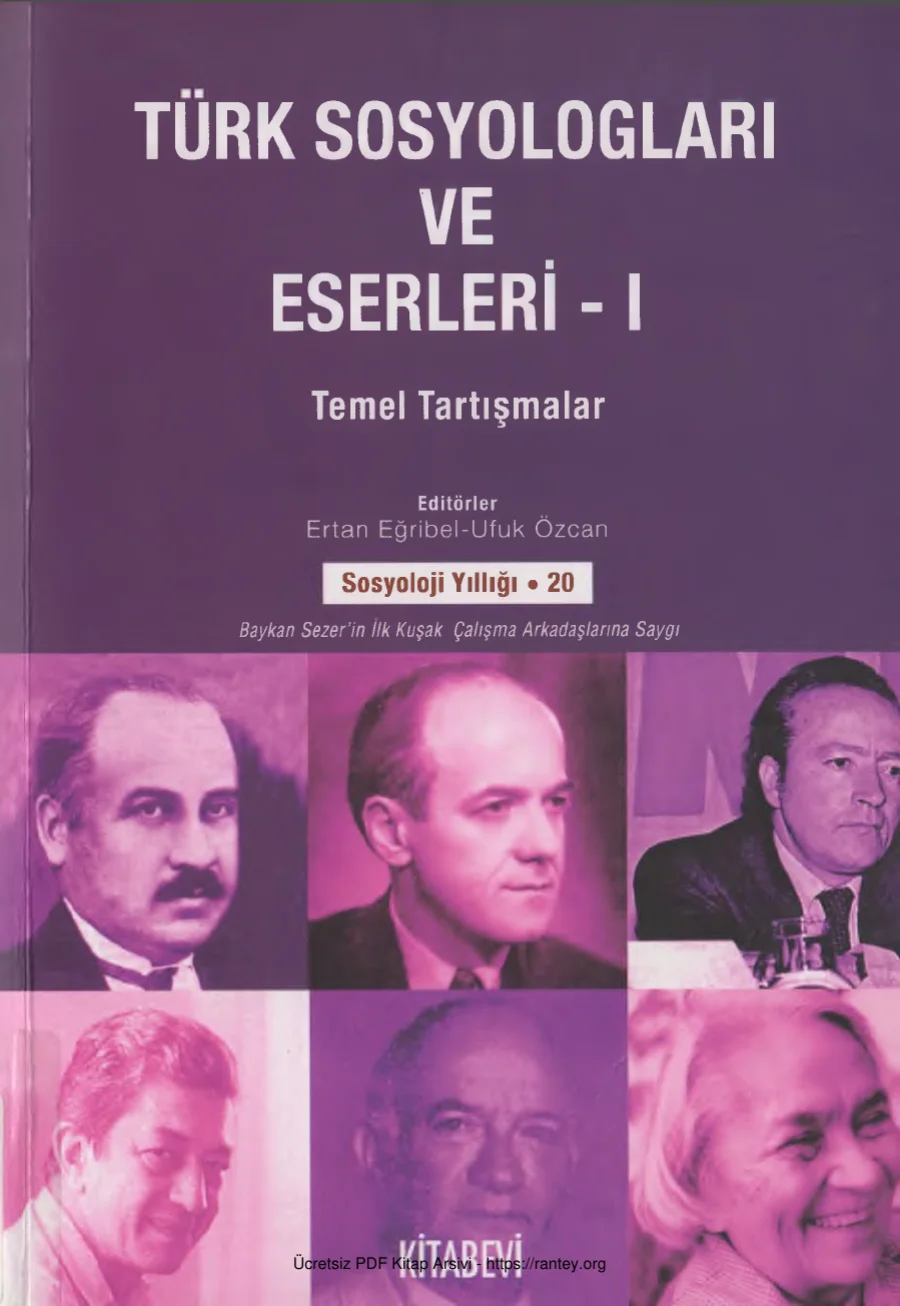 Türk Sosyologları ve Eserleri 1 kapak görseli