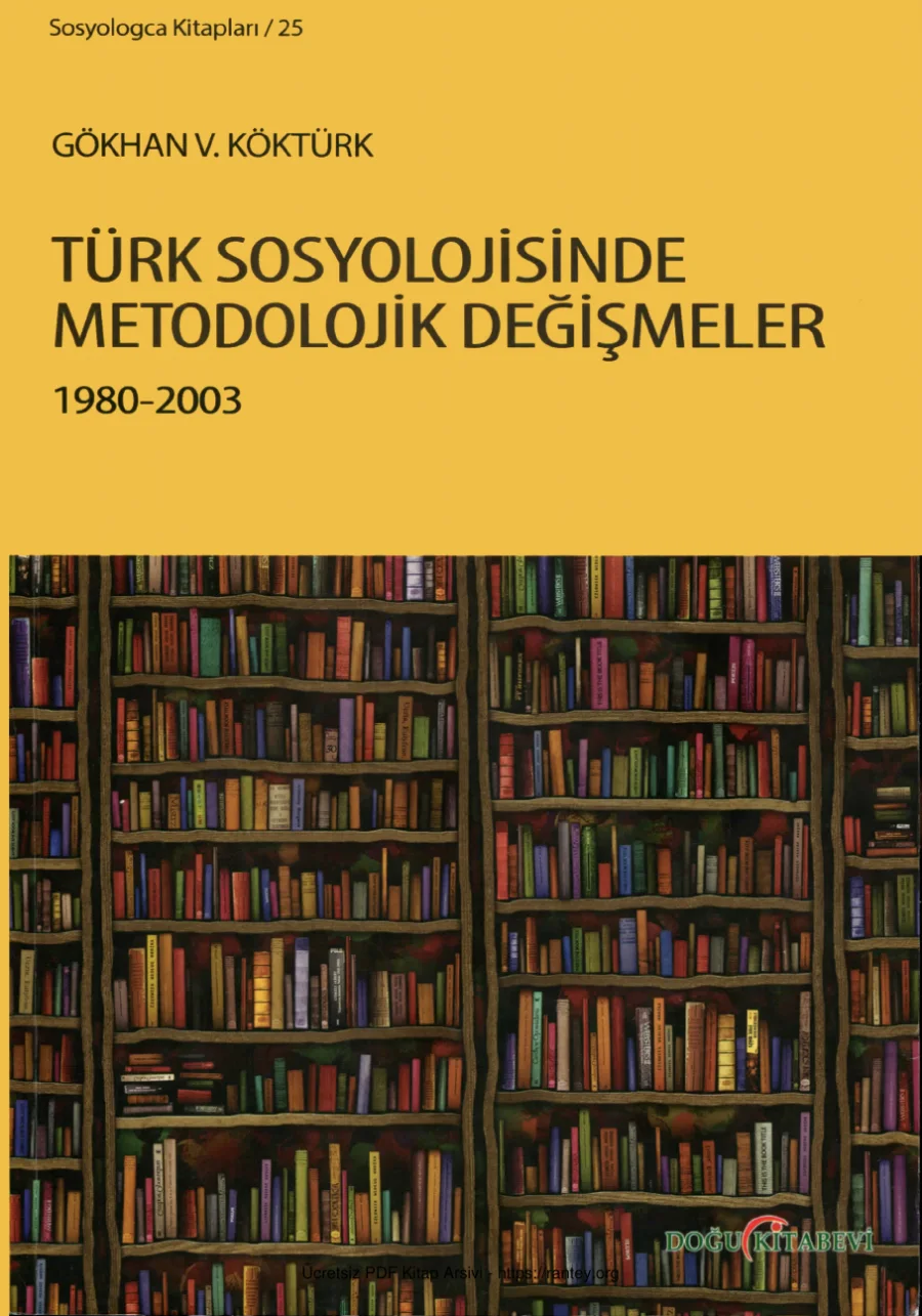Türk Sosyolojisinde Metodolojik Değişmeler kapak görseli