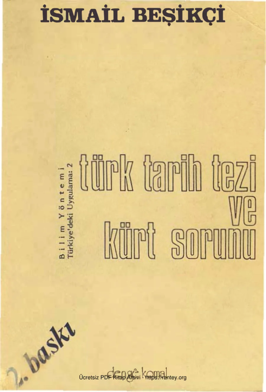 Türk Tarih Tezi ve Kürt Sorunu Denge kapak görseli