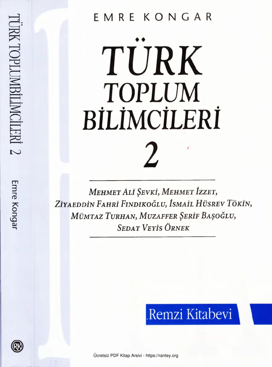 Türk Toplum Bilimcileri Cilt 2 kapak görseli