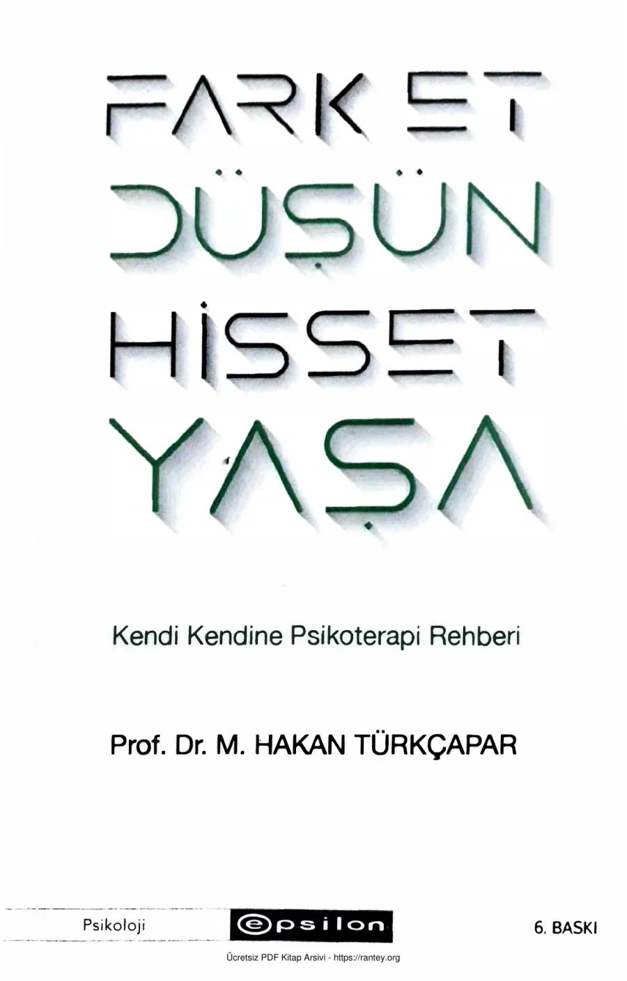 Türkçapar Farket Düşün Hisset Yaşa kapak görseli