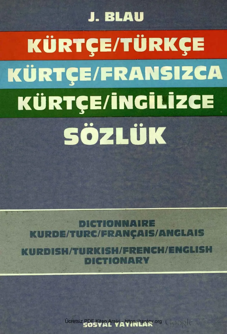 Türkçe Fransızca İngilizce Sözlük kapak görseli