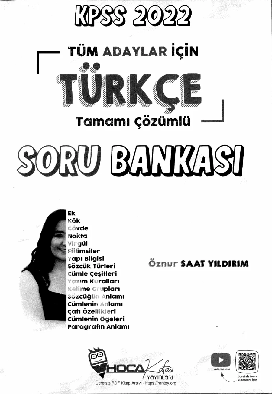 Türkçe Soru Bankası kapak görseli