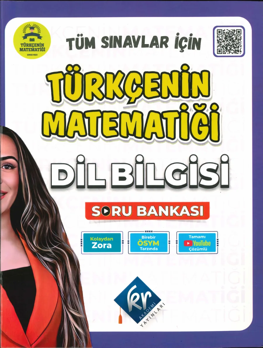 Türkçenin Matematiği Dil Bilgisi Soru Bankası 2024 kapak görseli