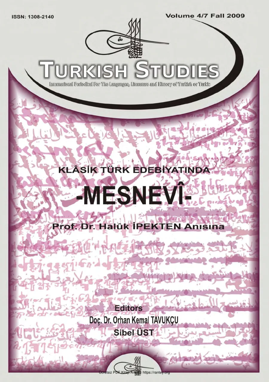 Turkish Studies Cilt 04 Sayi 07 kapak görseli