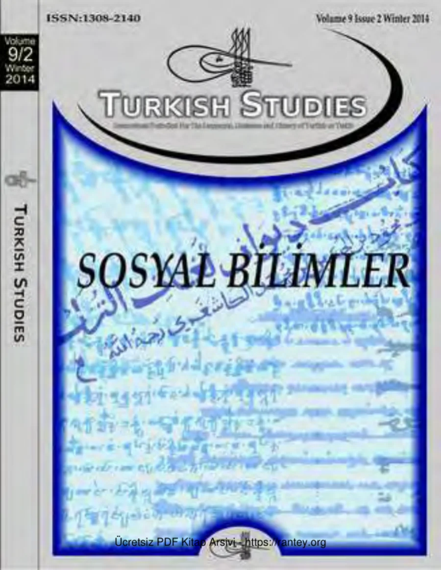 Turkish Studies Cilt 09 Sayı 02 kapak görseli