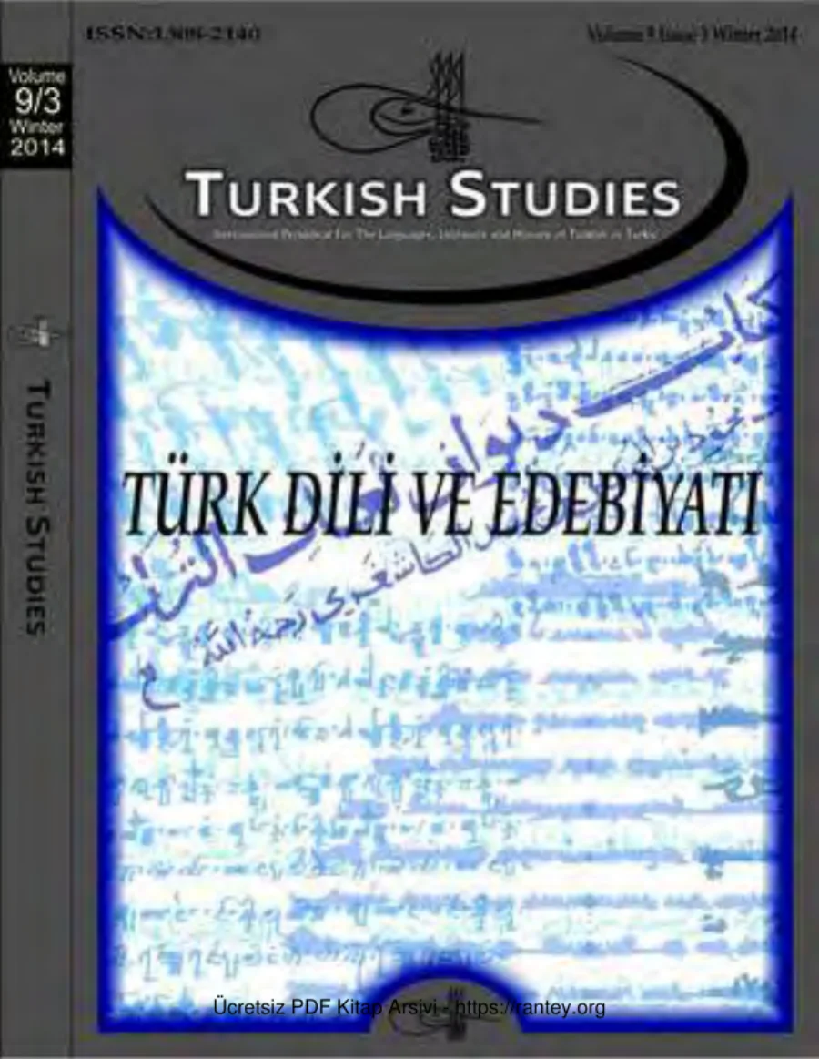Turkish Studies Cilt 09 Sayı 03 kapak görseli
