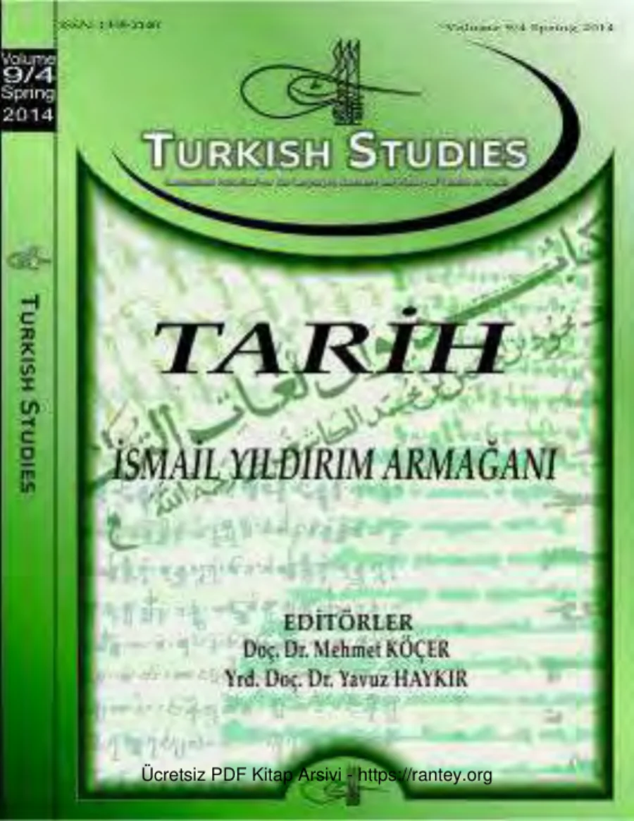 Turkish Studies Cilt 09 Sayı 04 kapak görseli