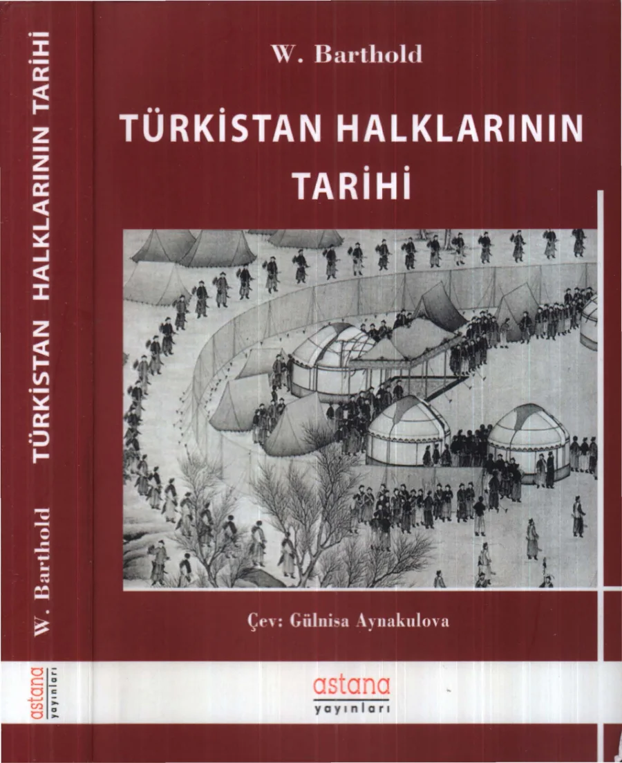 Türkistan Halklarının Tarihi Astana Yayınları kitap kapağı