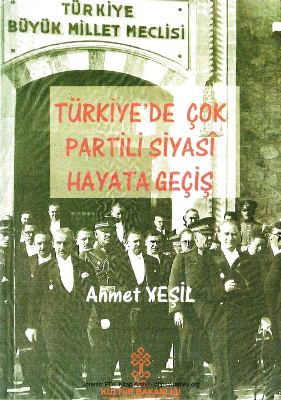 Türkiye'de Çok Partili Siyasi Hayata Geçiş kapak görseli