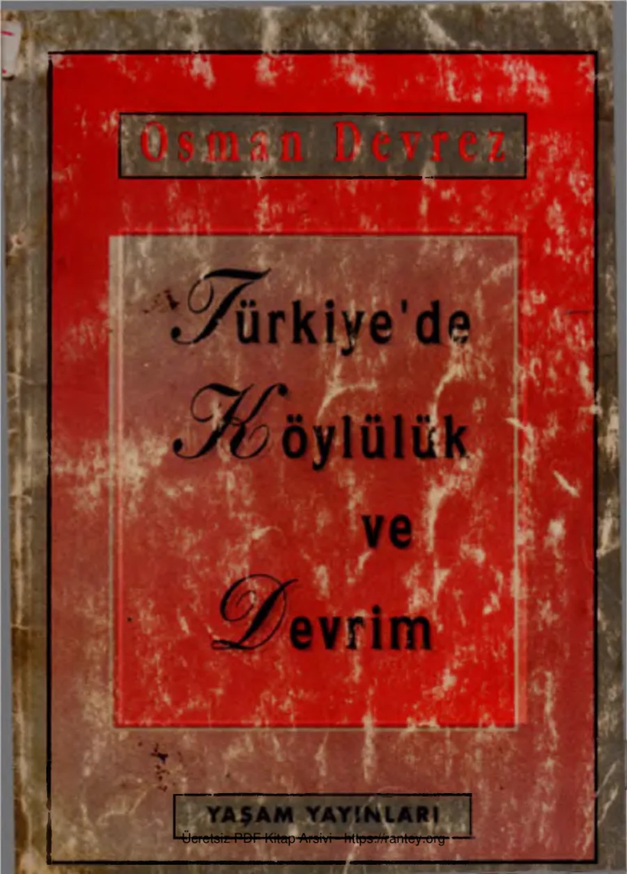 Türkiye'de Köylülük ve Devrim kapak görseli