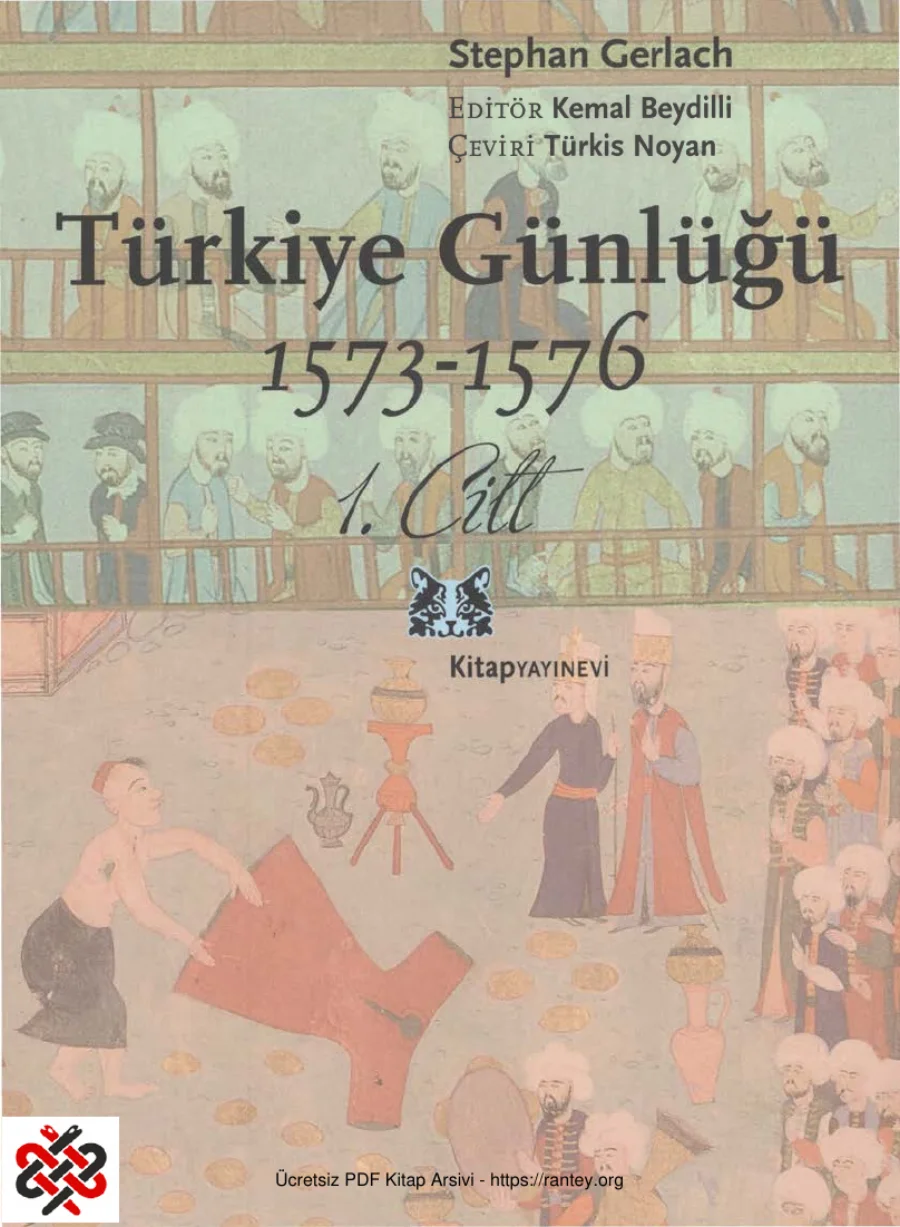 Türkiye Günlüğü 1573 1576 Cilt I kapak görseli