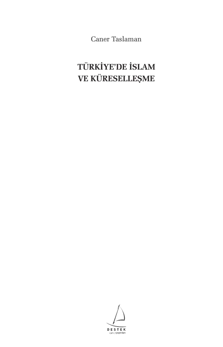 Türkiye, İslam ve Küreselleşme kapak görseli