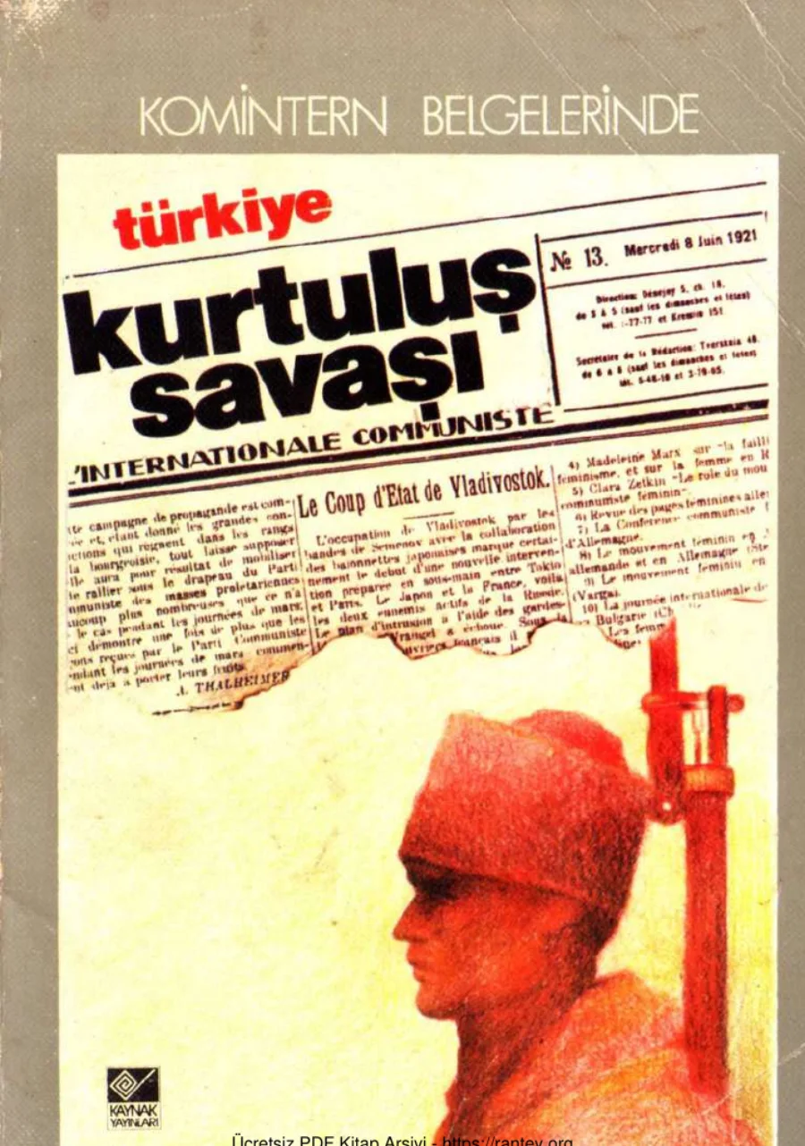Türkiye Kurtuluş Savaşı kapak görseli