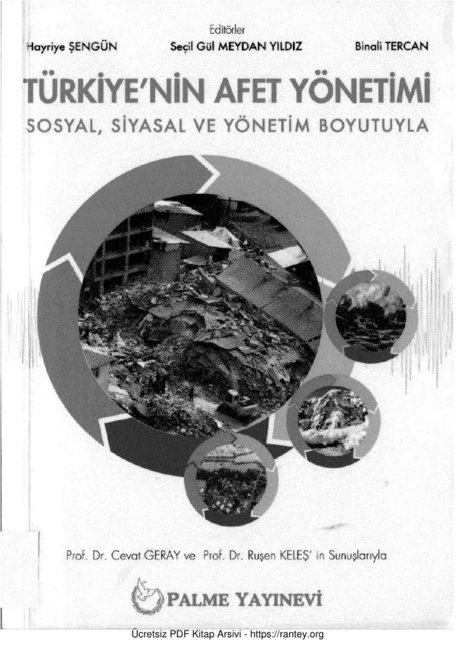 Türkiye'nin Afet Yönetimi kapak görseli