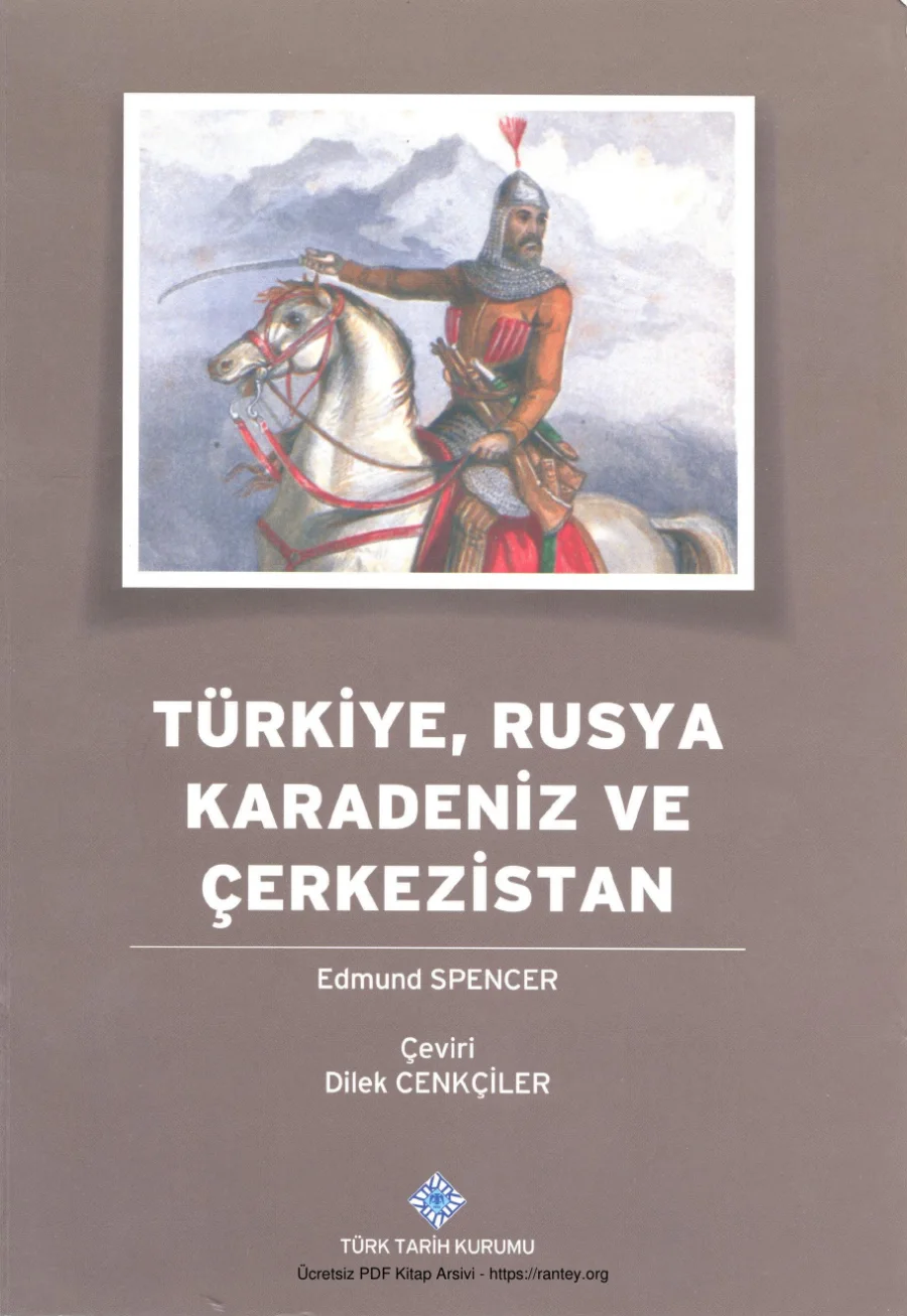 Türkiye Rusya Karadeniz ve Çerkezistan TTK Yayınları kapak görseli