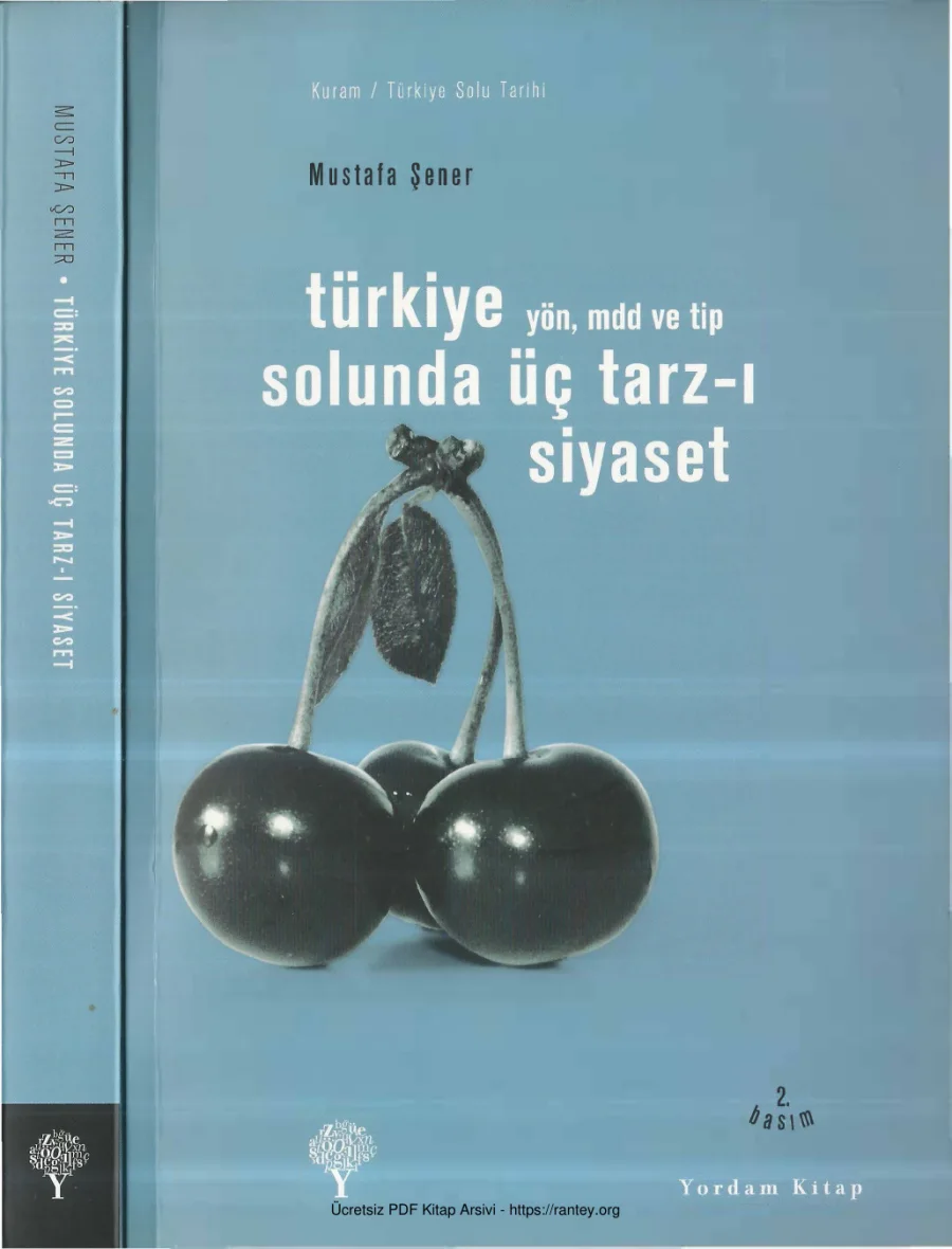 Türkiye Solunda Üç Tarz ı Siyaset yön mdd ve tip kapak görseli