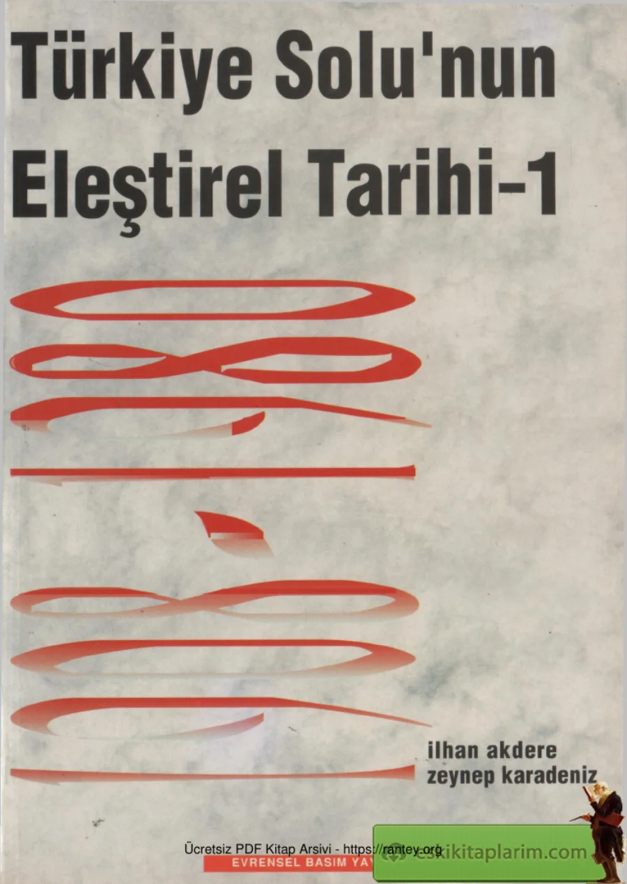 Türkiye Solunun Eleştirel Tarihi 1 Evrensel Basım Yayın kapak görseli