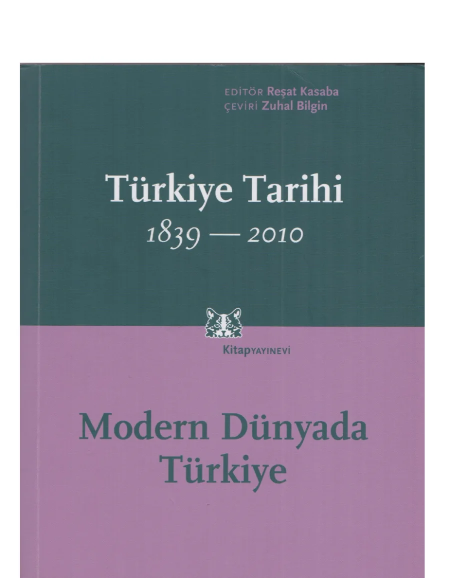 Türkiye Tarihi 4: Modern Dünyada Türkiye 1839-2010 kapak görseli
