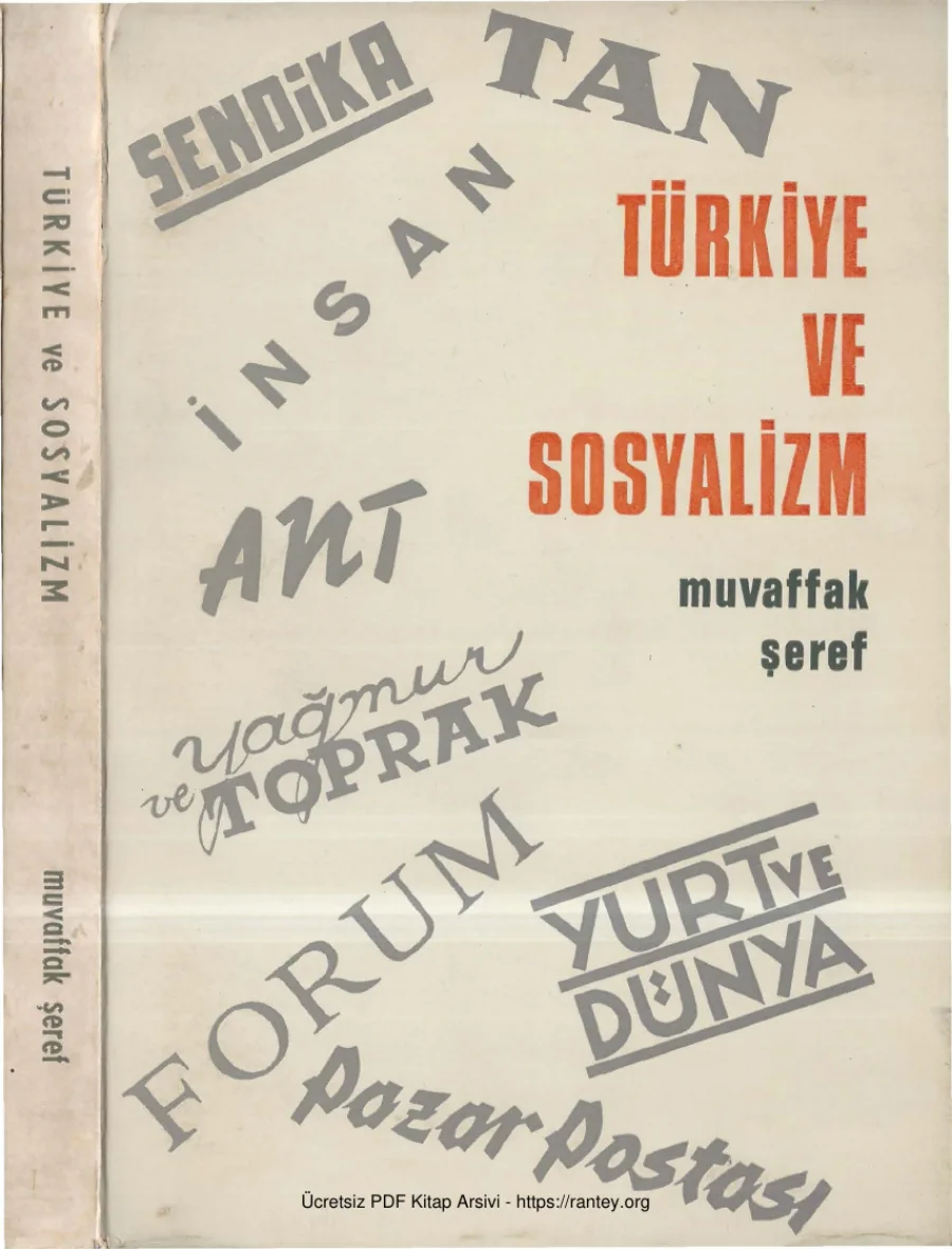 Türkiye ve Sosyalizm Acar Basımevi kapak görseli