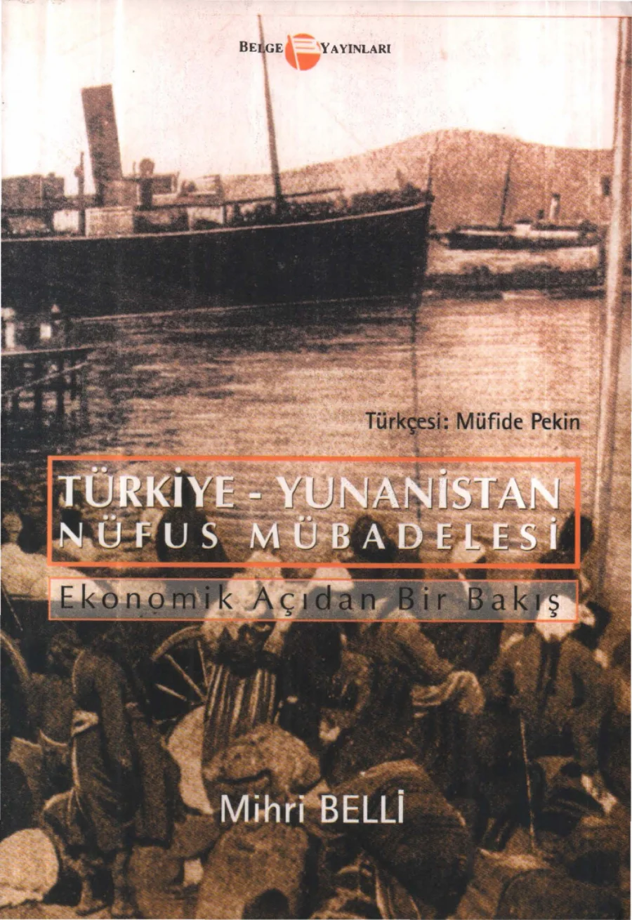 Türkiye Yunanistan Nüfus Mübadelesi kapak görseli