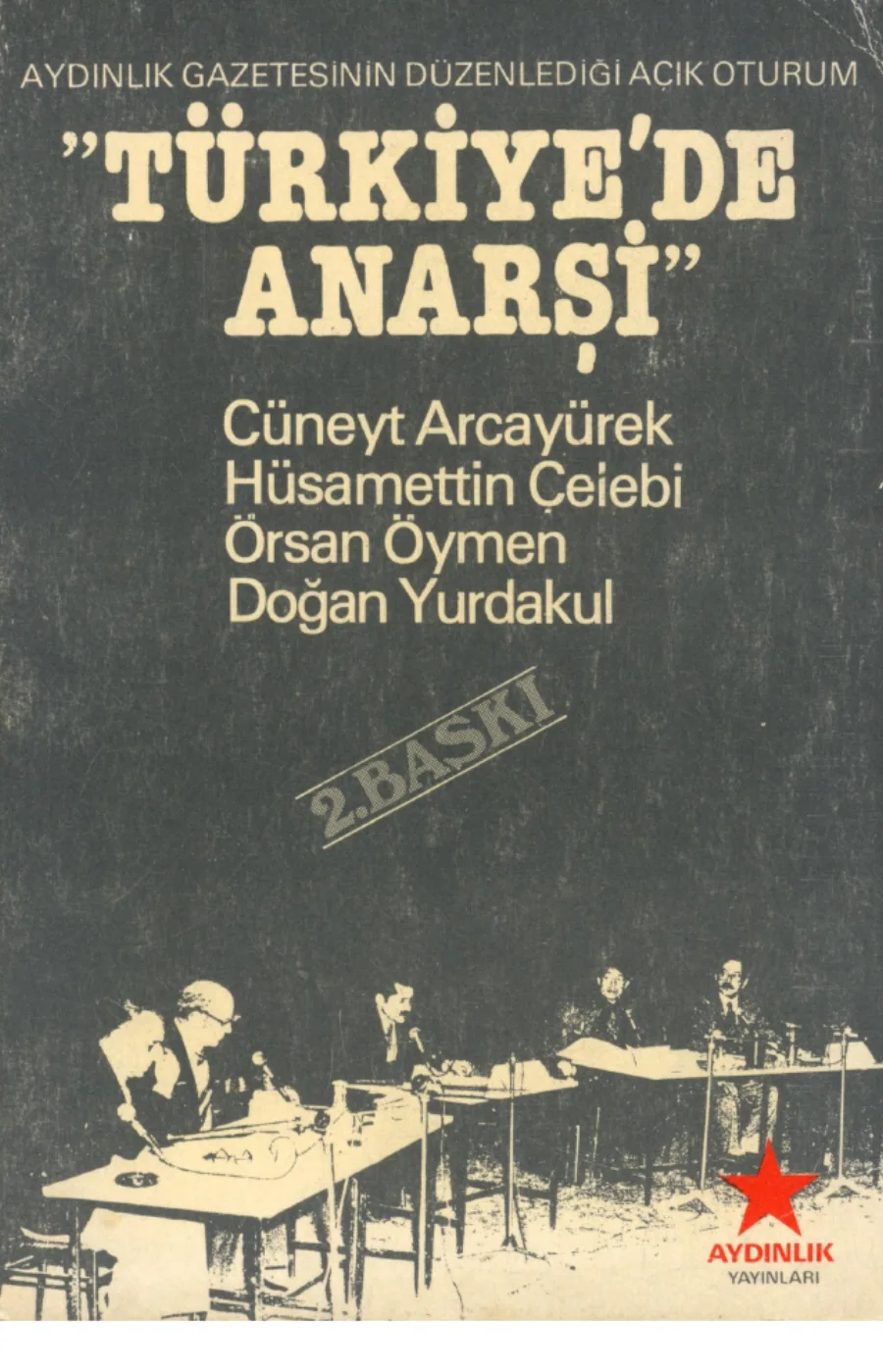 Türkiyede Anarşi Aydınlık Yayınları kapak görseli