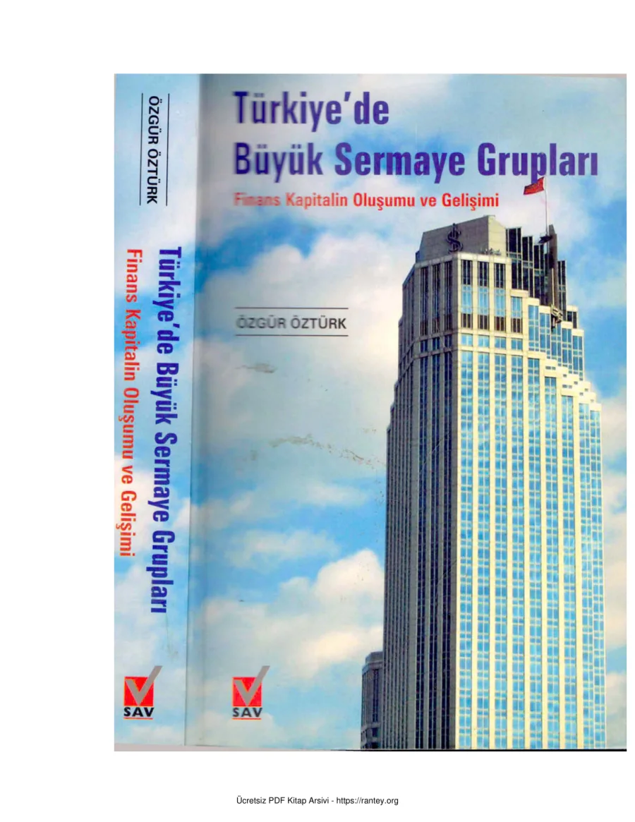 Türkiyede Büyük Sermaye Grupları Finans Kapitalin Oluşumu ve Gelişimi kapak görseli
