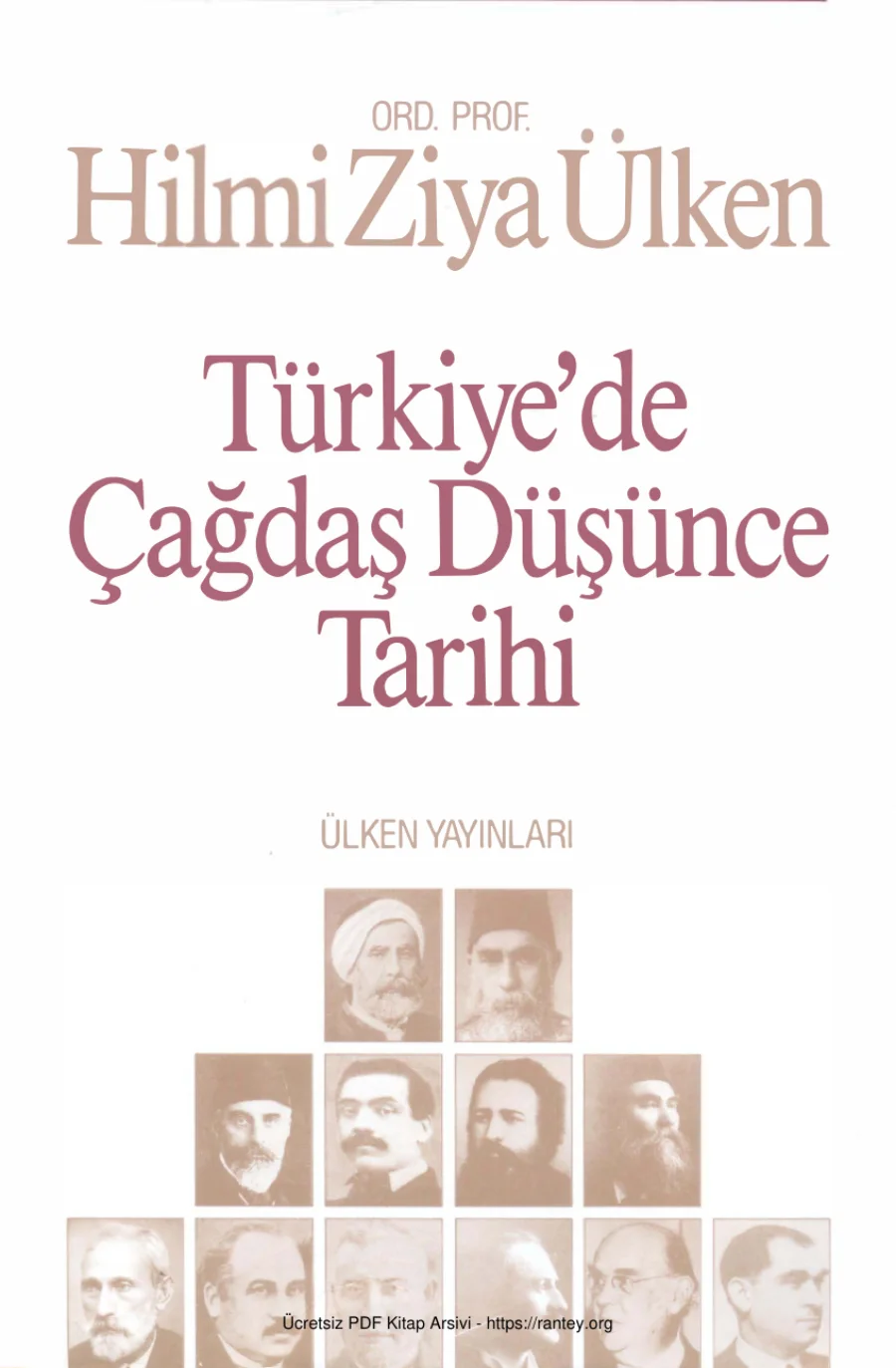 Türkiyede Çağdaş Düşünce Tarihi kapak görseli