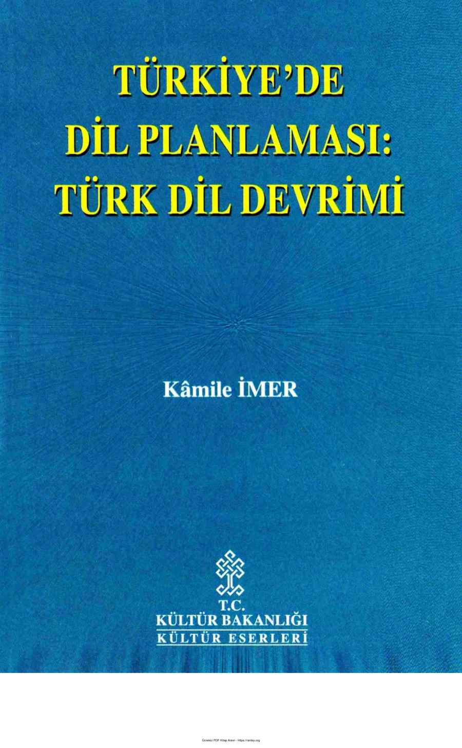 Türkiyede Dil Planlaması kapak görseli