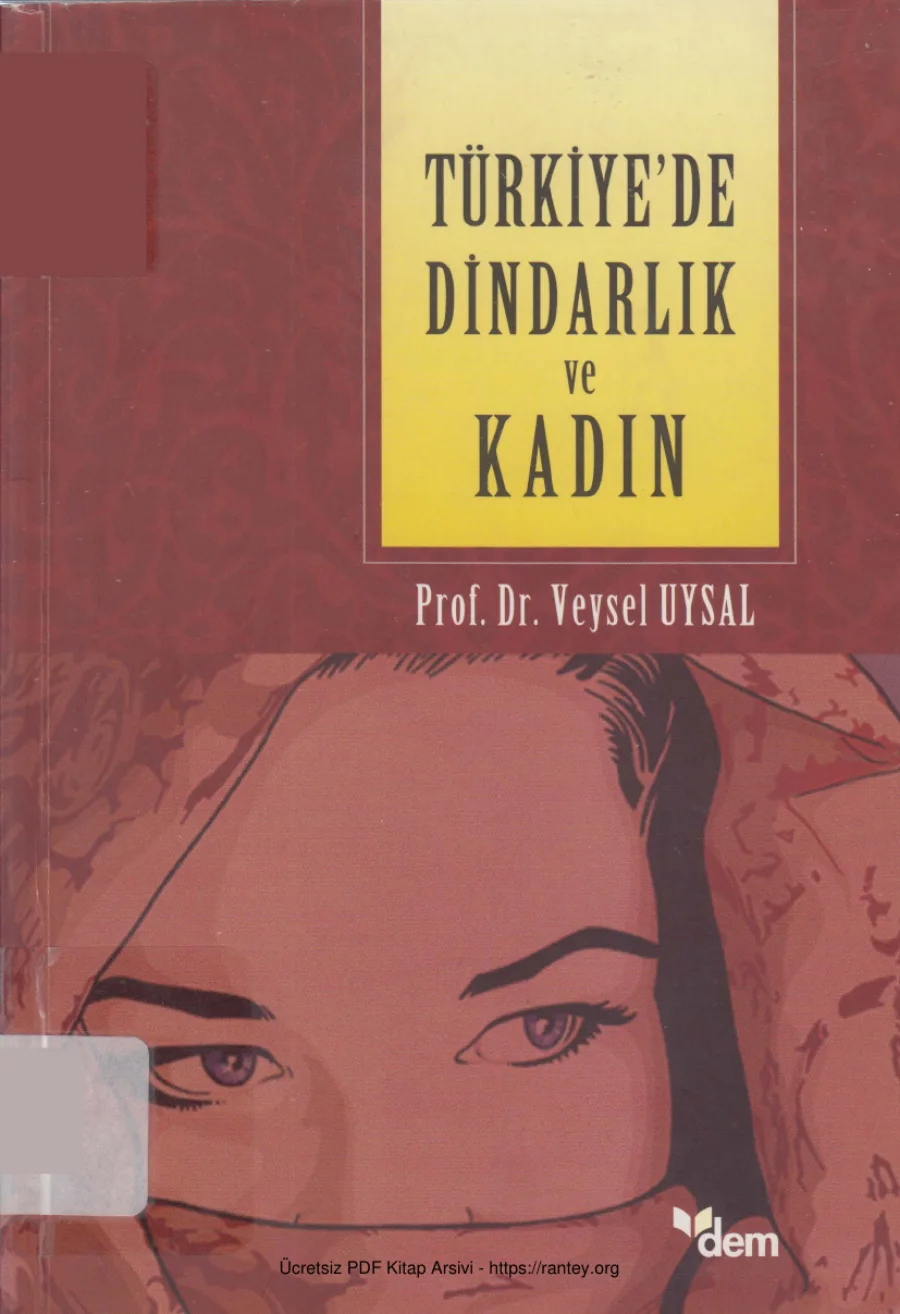 Türkiyede Dindarlık ve Kadın Dem Yayınları kapak görseli
