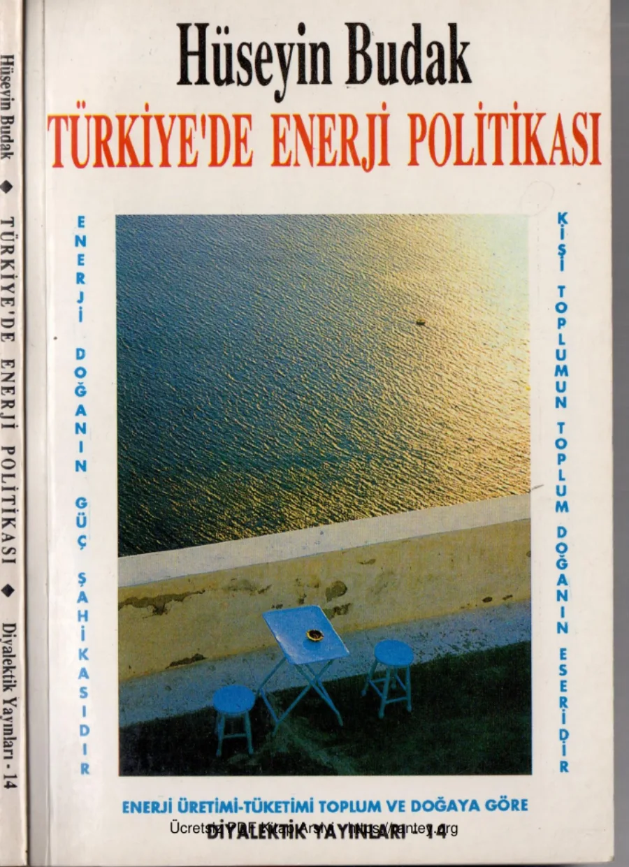 Türkiyede Enerji Politikası kapak görseli