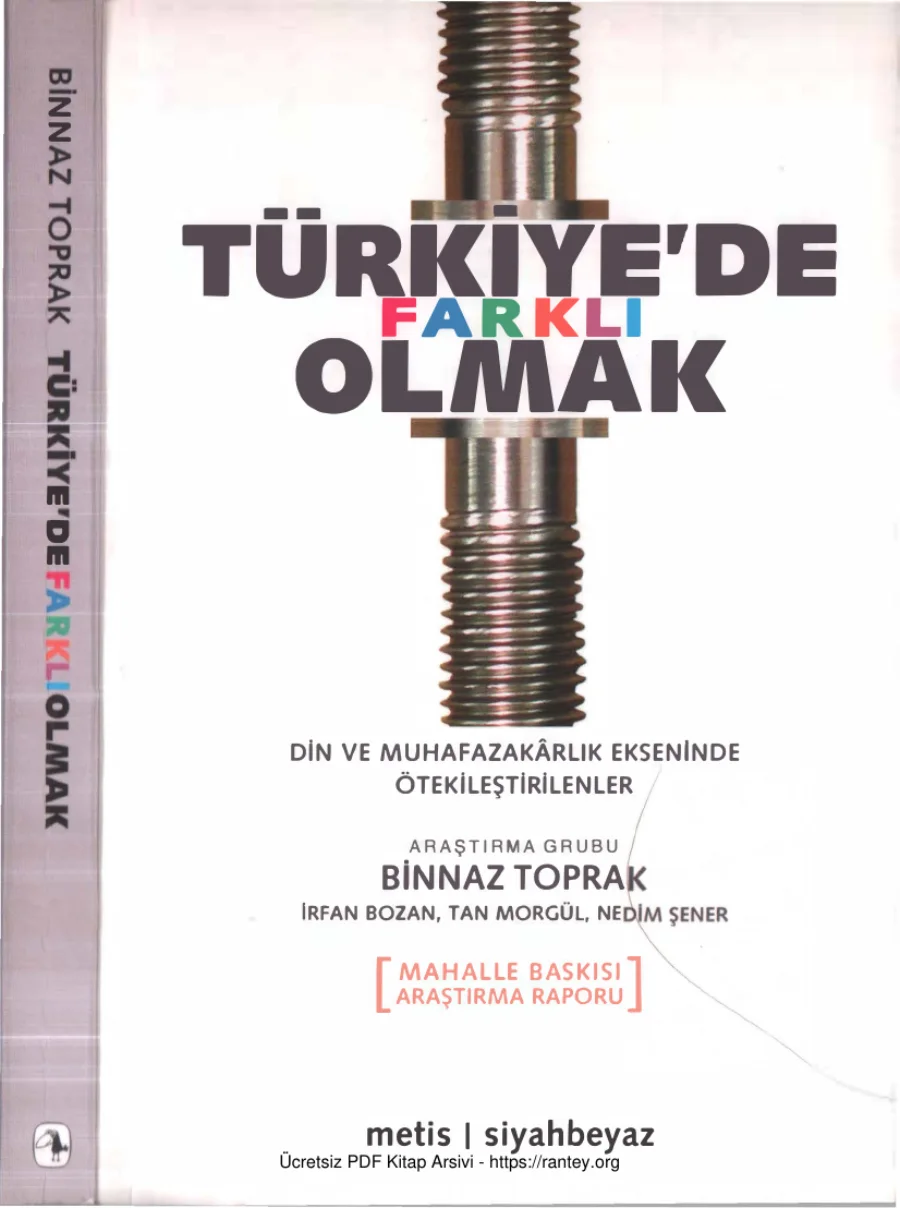 Türkiyede Farklı Olmak kapak görseli