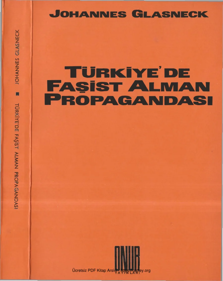 Türkiyede Faşist Alman Propagandası kapak görseli