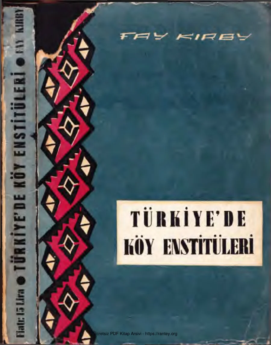 Türkiyede Köy Enstitüleri kapak görseli