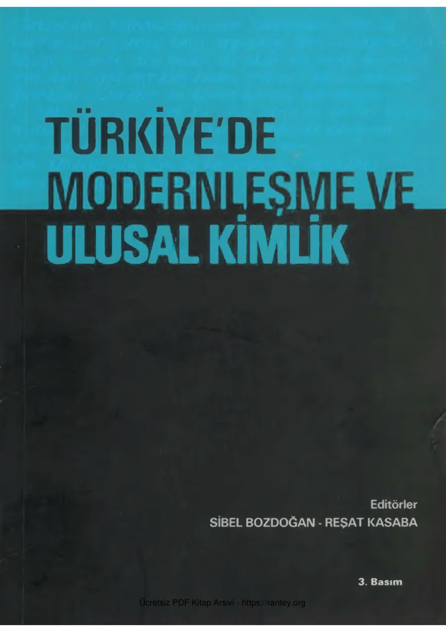 Turkiyede Modernleşme ve Ulusal Kimlik Tarih Vakfı Yurt Yayınları kapak görseli