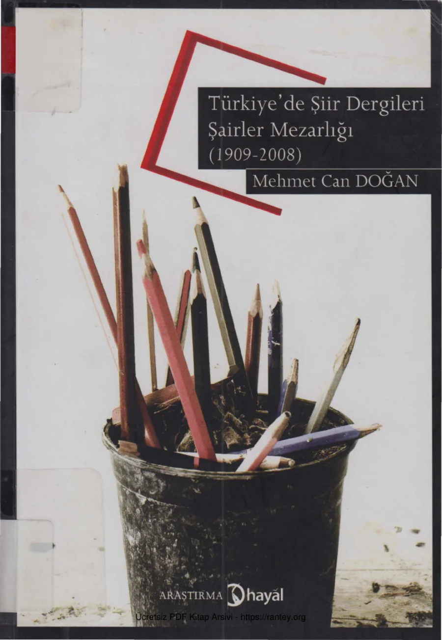 Türkiyede Şiir Dergileri Şairler Mezarlığı 1909 2008 kapak görseli