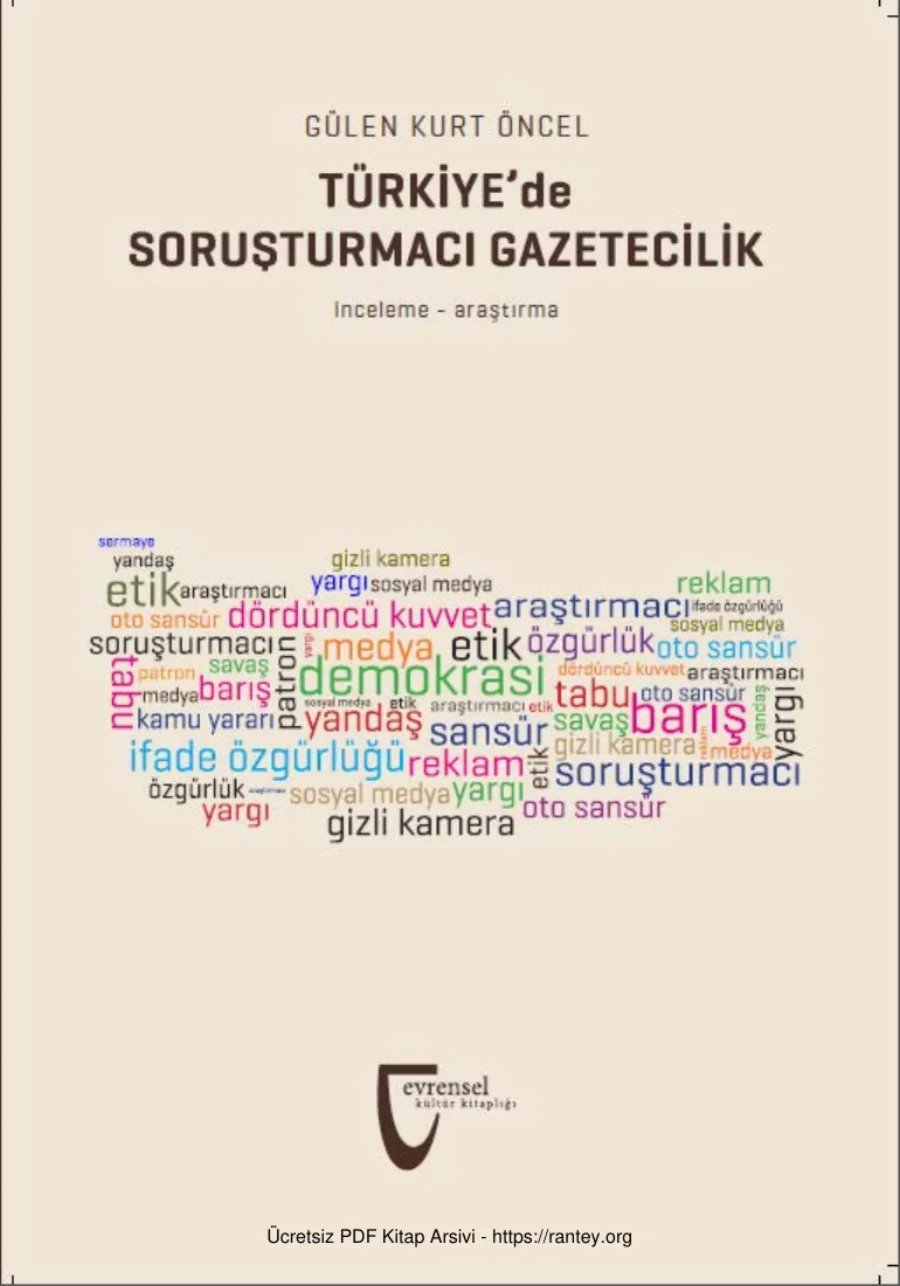 Türkiyede Soruşturmacı Gazetecilik kapak görseli
