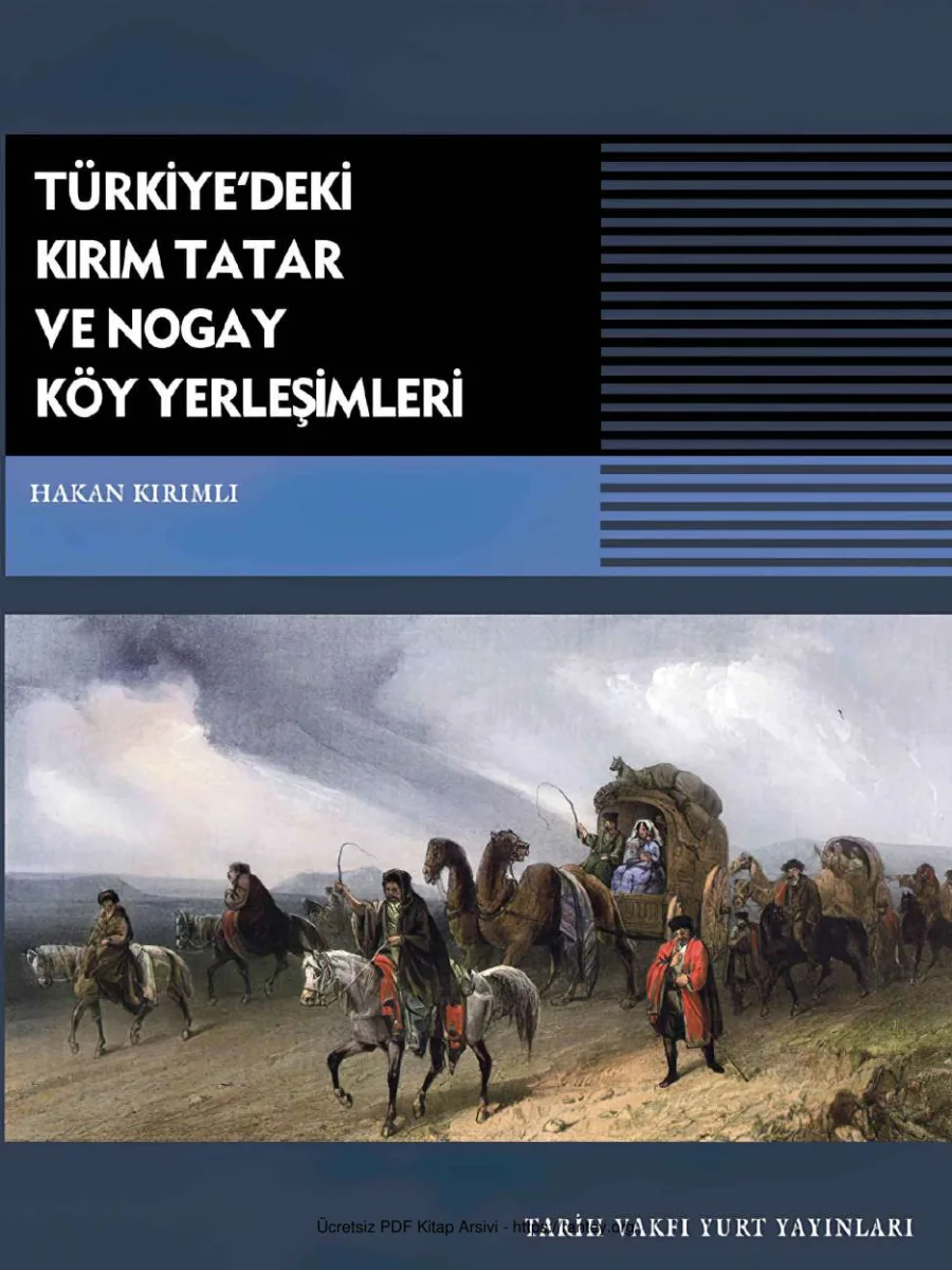 Türkiyedeki Kırım Tatar ve Nogay Köy Yerleşimleri Tarih Vakfı Yurt Yayınları kapak görseli