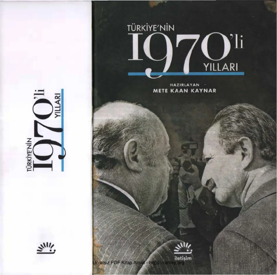 Türkiyenin 1970li Yılları kapak görseli