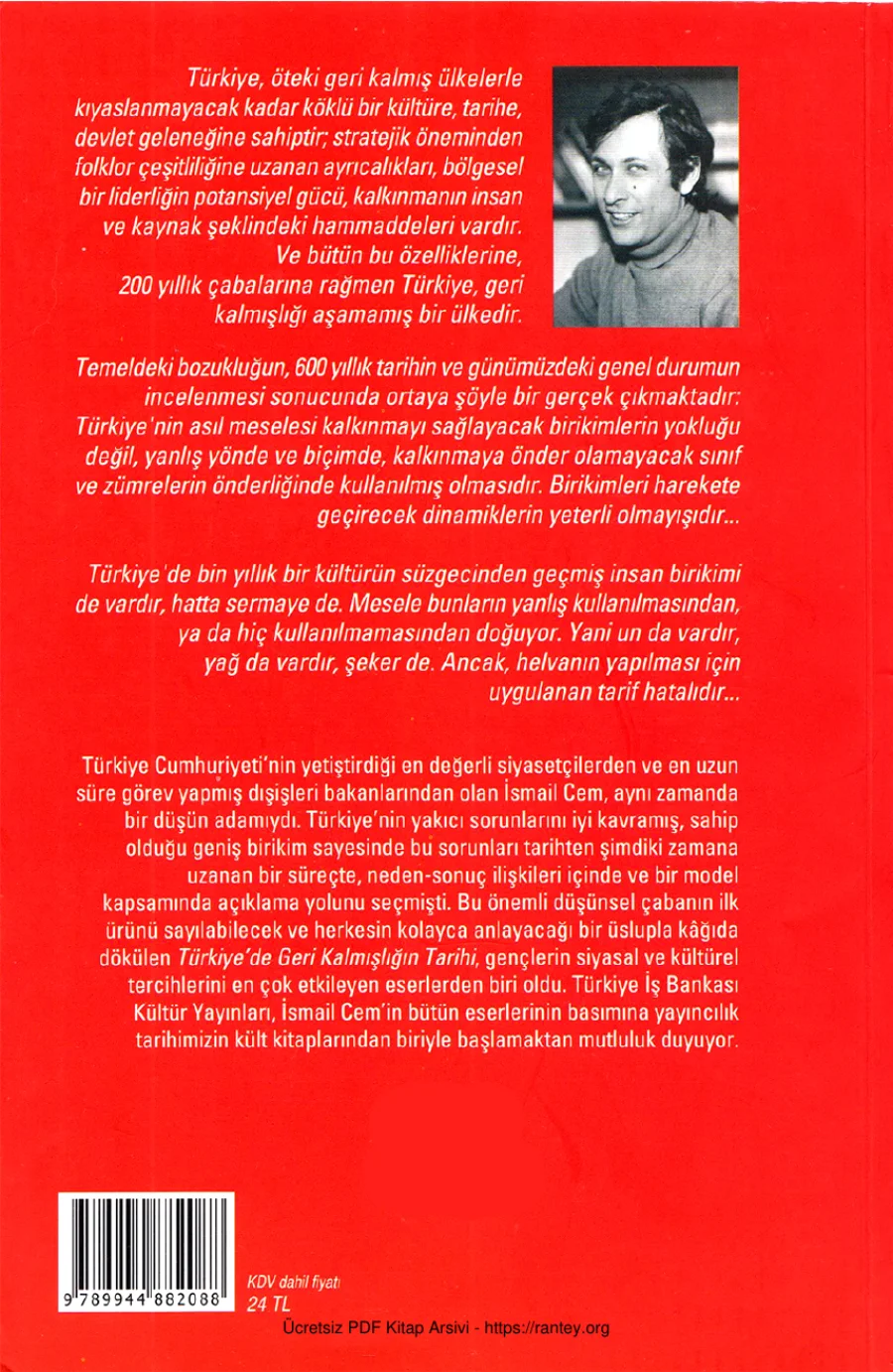 Türkiyenin Geri Kalmışlığının Tarihi kapak görseli