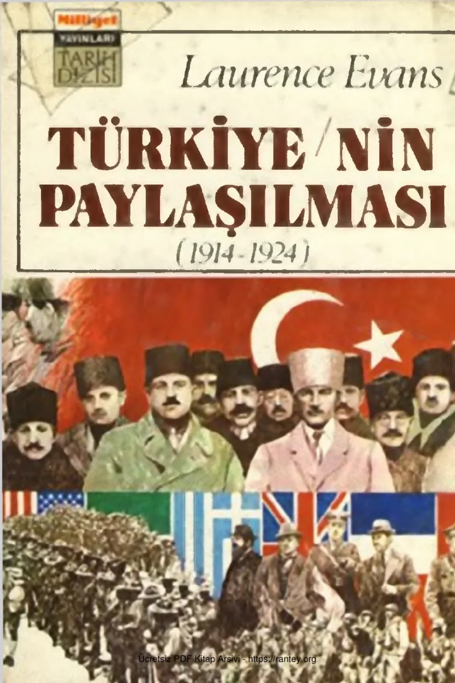 Türkiyenin Paylaşılması 1914 1924 kapak görseli
