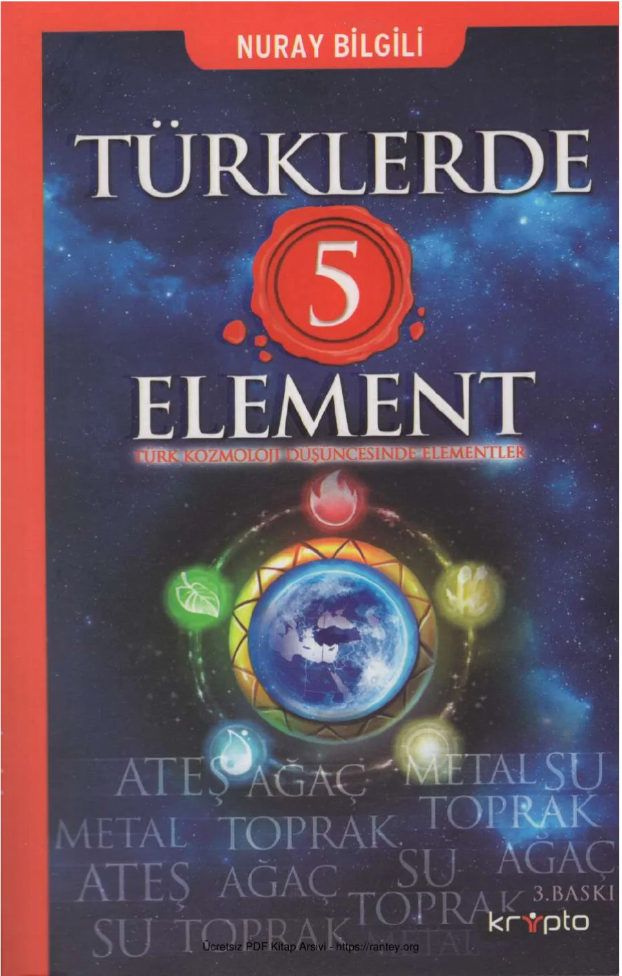 Türklerde 5 Element Kripto Yayınları kapak görseli