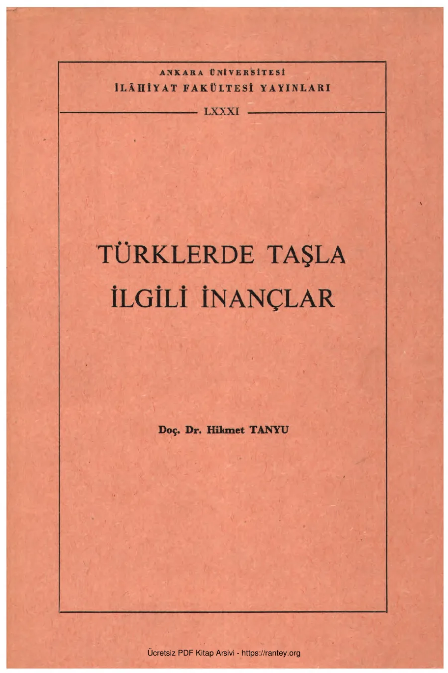 Turklerde Tasla Ilgili Inanclar kapak görseli