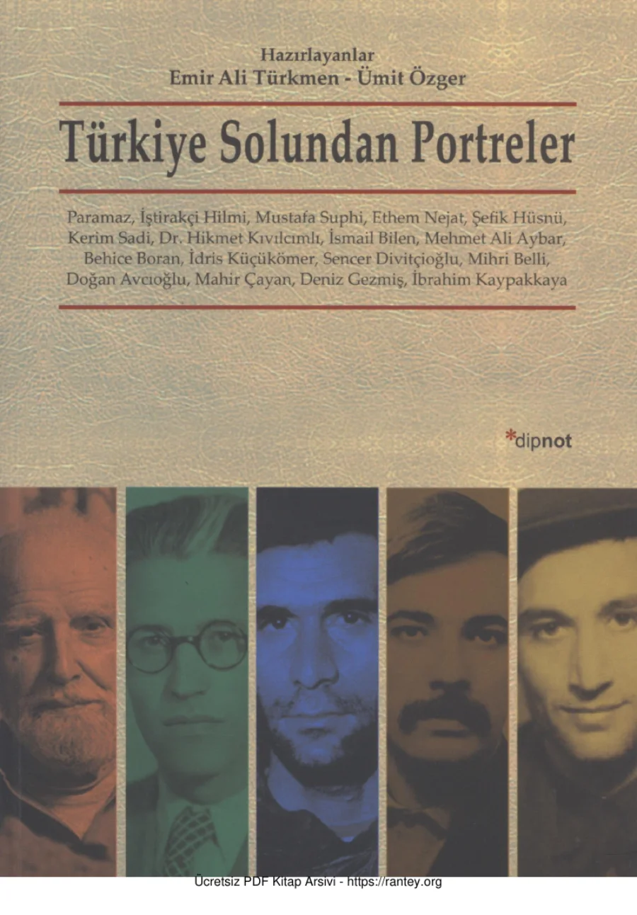 Türkmen Türk Solundan Portreler kapak görseli