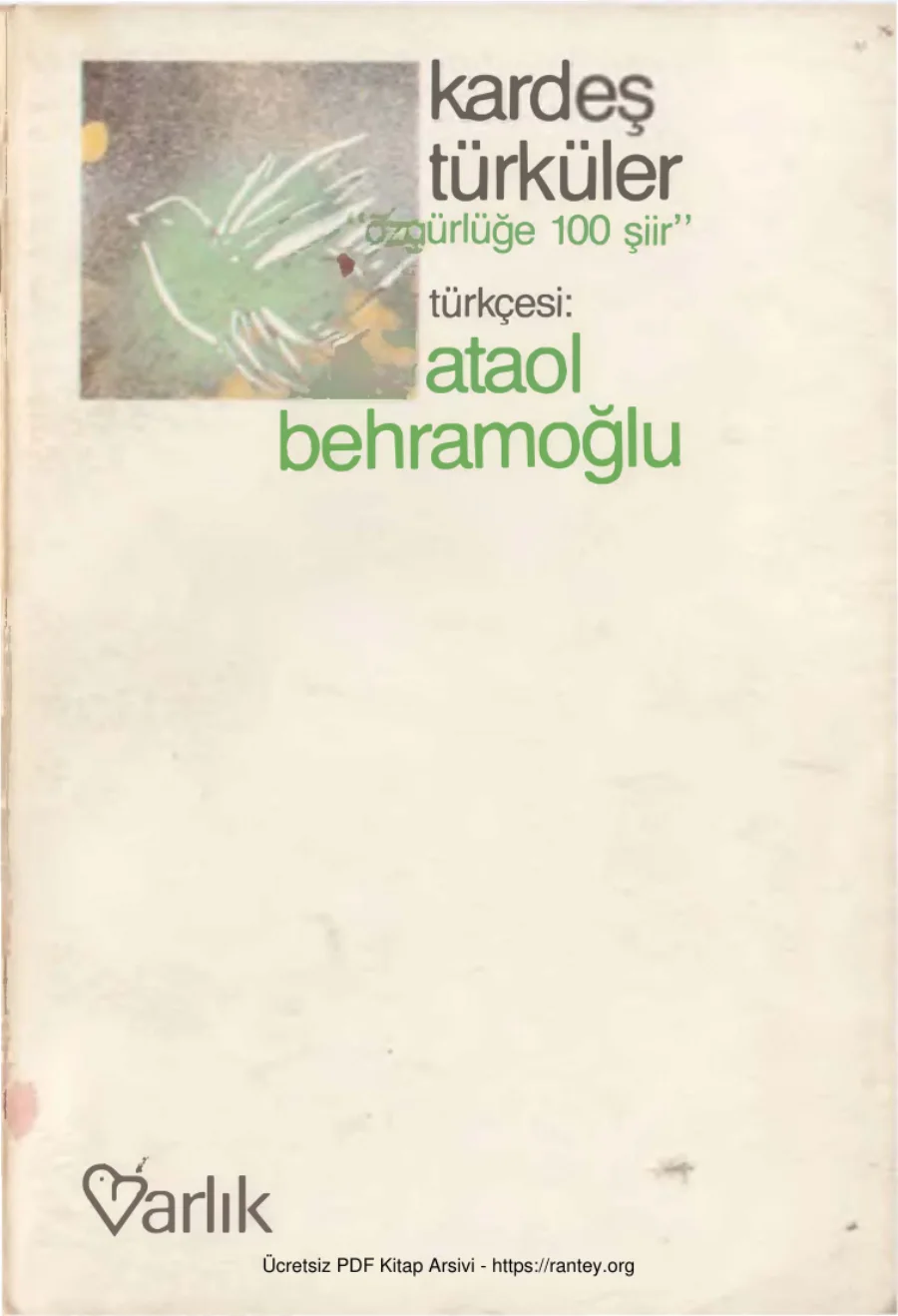 Türküler Özgürlüğe 100 Şiir kapak görseli